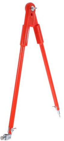 Sewroro Compás de Carpintería Profesional de Gran para Dibujo de Círculos y Medición Precisa Herramienta de Dibujo Geométrico para de Carpintería y Diseño