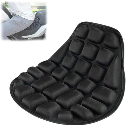 PSFVHHQI Cuscino Sella Moto per Triumph Speed Triple 1050, Coprisella Moto Traspirante Comodo Antiscivolo Assorbimento degli Urti Adatto Guida Lungo Termin