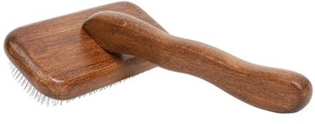 DOITOOL Katzenhaarkamm Hundekamm aus Holz Katzenbürste Haustierreinigungskamm Katzenmassagekamm für Fellpflege