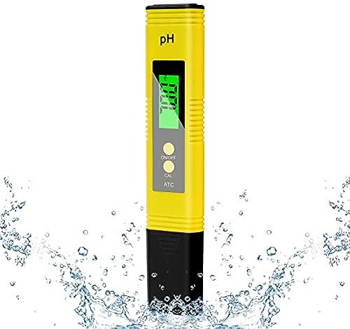 Mini pH numérique, testeur de pH, haute précision 0,01 pH, précision de lecture de 2 %, testeurs d'eau de température PH, testeur de qualité de l'eau pour eau potable domestique, piscine, culture