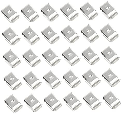 JECOMPRIS 30 Stück Photovoltaik Kabelklemme Anhänger Drahtklemmen Kabelbaum Clips Kabelklemmen Für Elektrische Leitungen Anhängerrahmen Kabelklemme Anhängerrahmen Drahtklemmen