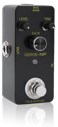 Gitarreneffektpedal, Gehäuse aus Zinklegierung, E-Gitarre, AMP-Stil, Effektpedal, Verzerrung Für Gitarrenliebhaber