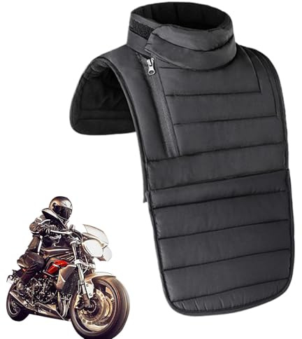 Pruojhw Motorrad-Nackenschutz - Winddichter Halswärmer | Winter-Halsmanschette für Herren, Motorrad-Hals-Windschutzschals, Brustschutz, warmer Halswickel für Herren und Damen