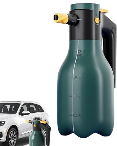 Auto Schaumsprüher, 2L Elektrischer Schneeschaum, Wiederaufladbarer Sprüher Auto Schnee, Elektrisches Waschen, Tragbares Gartenbewässerungswerkzeug, Handheld Sprühkessel für LKW, Fenster, Glas