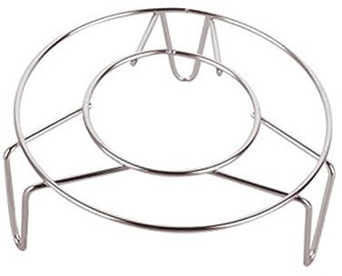 CIYODO Stainless Steel Steam Rack for Cooker Steamer Rack Stand Round Design for Kitchen Cooking Ware for Steamers and Food Preparation