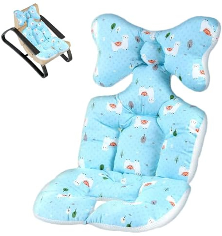 Kindersitzeinsatz,Kinderwagen Kindersitzauflage - Verdicken Sie die | schwammige Baby-Körperstützkissen-für Kinderwagen, Babystuhl und Autositz