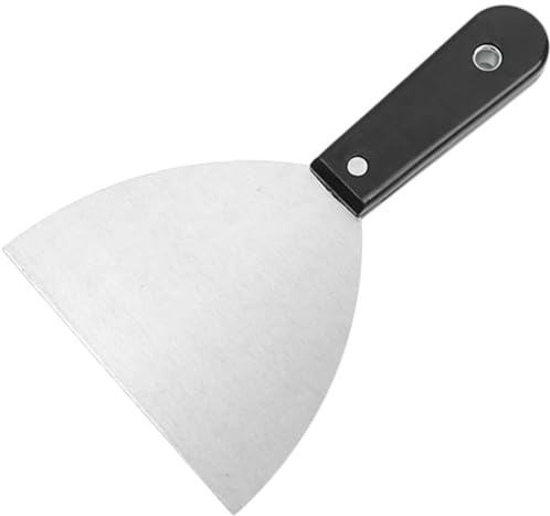 Coltello for mastice flessibile in acciaio inossidabile, set di strumenti for raschietto for cartongesso for la rimozione carta da parati e parete(5inch)