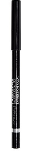 Maybelline New York Expression Kajal Black 33 / wischfester und wasserabweisender Eyeliner Schwarz (präziser Lidstrich, leichte Anwendung) dermatologisch getestet, 1.14 g