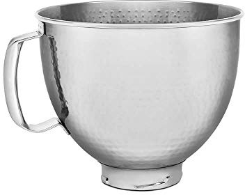 KitchenAid 4.8L Stainless Steel Hammered bowl option 5KSM5SSBHM