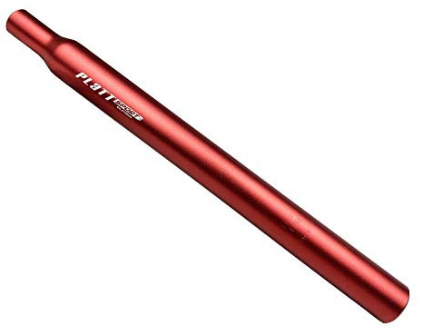 PLATT Fahrrad Sattelstütze Aluminiumlegierung MTB Sattelstütze 31,6 350mm,Rot