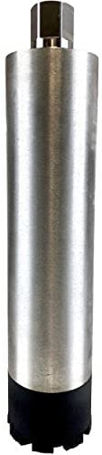 ESD-TOOLS - Corona de perforación de diamante Black Mountain, broca de núcleo con 1 1/4 pulgadas y longitud útil de 400 mm para hormigón, diámetro de 152 mm