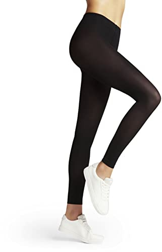 FALKE Femme Pure Matt 50 Den W Semi-opaques Unis Leggings, Noir Black 3009, S-M EU