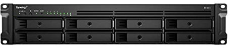 Synology RackStation RS1221RP+ NAS Rack (2U) Ethernet LAN Aluminium, Black V1500B, RS1221+/64TB-HAT5310