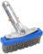 ANKROYU Brosse de Piscine avec Poils en Acier Inoxydable, Brosse de Nettoyage pour Paroi et Fond de Piscine, Brosse pour Paroi et Sol avec Support en Aluminium Renforcé