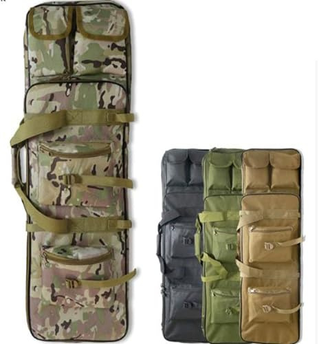 81cm / 94cm / 118cm Taktisches Jagdgewehr Waffenkoffer, Lange Jagdtasche, waffentasche für langwaffen abschließbar, für Jagdausrüstung Aufbewahrung Und Transport Von Schusswaffen(Green,32in/81cm)