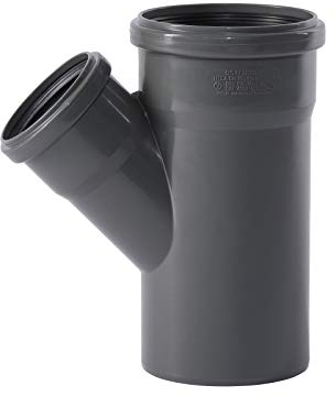 Ostendorf HTsafe Abzweig DN 110/75 mm 45 Grad HT-Rohr