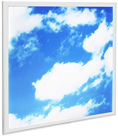 Long Life Lamp Company 40w Sky LED Ceiling Panel 600 x 600 Cloud Scene Recessed Office Light with Transformer SKY01