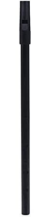 Irische Tin Whistle, bunde Kupfer traditionelle irische D Whistle Tin Instrument mit Aufbewahrungstasche(Schwarz)