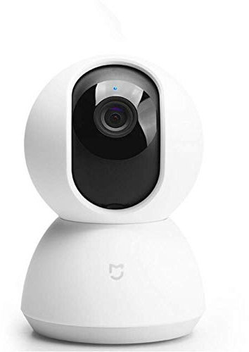 Caméra IP WiFi Mijia 1080p HD 360 degré Vision Nocturne sans Fil Webcam Cam caméscope pour la Maison caméra Intelligente avec Vision Nocturne, Audio 2 Voies pour Moniteur bébé