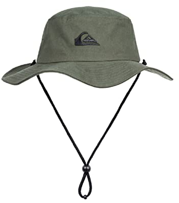 Quiksilver Herren Bushmaster Sun Protection Floppy Visor Bucket Hat Sonnenhut, Thyme, XXL