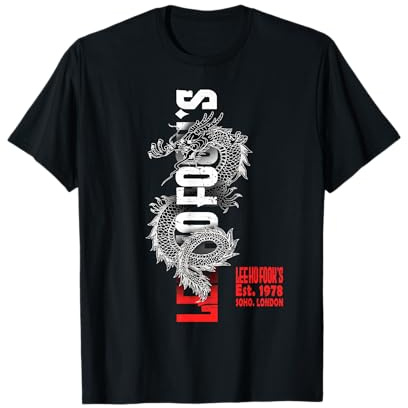 Vintage Lee Ho Fooks Chinese Restaurant China Dragon T-Shirt