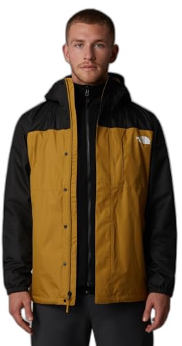THE NORTH FACE NF0A3YFH4OR1 M QUEST TRICLIMATE JACKET Giacca Uomo Verde ambra/nero tnf Taglia XL