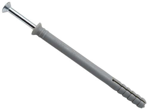 MASONMATE Nylon Hammer-in Fixing 8 Box of 100mm Box of 100