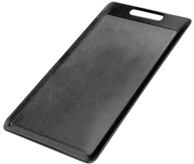 OFFSCH Plancha Antiadherente Sarten Grill Parrilla Hierro Para Barbacoa Plancha De Asar Resistente