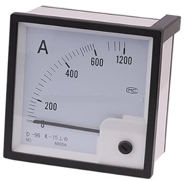 Panneau analogique à bobine mobile, ampèremètre CC, ampèremètre électrique, TP-96 compteur analogique numérique