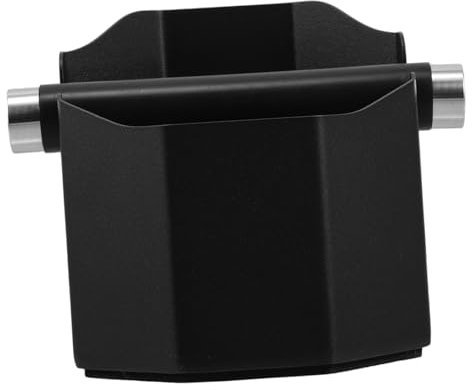 DOITOOL Cubo Para De Café De Acero Inoxidable Pequeño y Redondo Para Cafeterías Contenedor Para Residuos De Café Accesorios Para Cafeterías