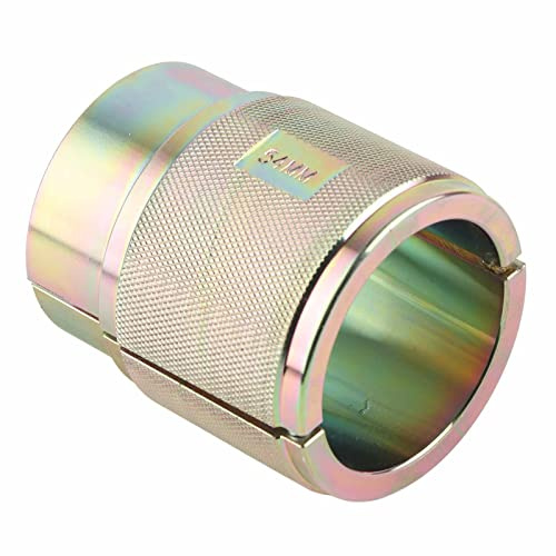 Pretfy Motorcycle Front Fork Seal Sceau Outil, Acier Universel en Carbone pour Fourchettes Inversées Conventionnelles, Outil de Joint de Fourche à Vélo de saleté, Installation Facile, (54 mm)