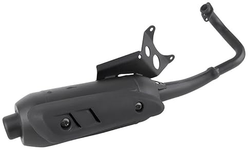 cyclingcolors Auspuff Schalldämpfer Motorrad Roller Moped Auspuffrohr kompatibel mit piaggio zip typhoon nrg gilera stalker runner