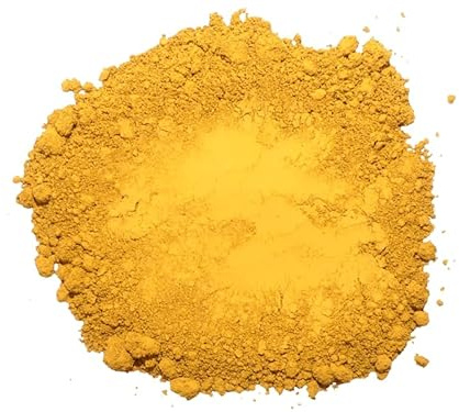 OptiPrixMat Pigment Oxyde de Fer Jaune 1kg – Poudre Colorante Minérale pour Béton, Enduit, Ciment, Chaux, Mortier, Plâtre, Peinture – Jaune Intense, Durable et Résistant UV