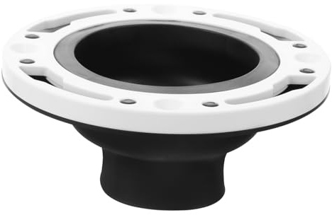 Hemobllo Brida para Inodoro de Plástico Duradera Sello Hermético Antir Fugas Fácil Instalación Compatible con Fontanería Estándar Accesorio Esencial para Reparación de Sanitarios
