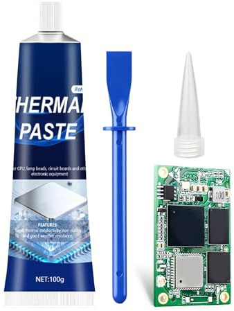 Värmeledande pasta Värmeledande silikonsmörjmedel | Värmeledande Komponentkylfett För Bärbar Dator Stationär Dator CPU Tekniker Mekaniker Hemmabruk Industri Och Verkstad