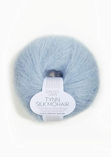 Sandnes Garn Tynn Silk Mohair 6012 LYS bla