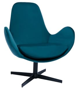 Miliboo Samst-Sessel Petrol Andy