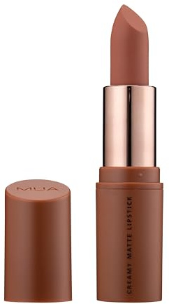 MUA Makeup Academy Creamy Matte Lipstick, Highly Pigmented, Vegan & Cruelty Free, Sincere