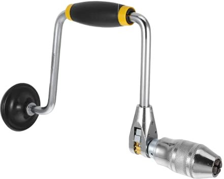 MAGICLULU Taladro Manual De Mano Multifuncional Con Llave De Acero Para Perforar Madera y Paredes Herramienta Compacta y Ligera Para Bricolaje y Joyería