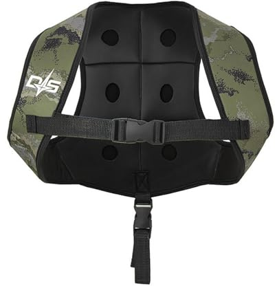 Qianly Tauchgewichtsweste Neopren Verstellbare Weste Unisex Zum Freitauchen, S or M