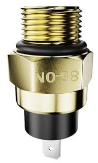 Teile 80/85 Grad M16 Wassertemperatursensor Kühlerlüfter Thermoschalter Passend for Wassertank-Temperaturkontrollschalter(85 Degrees 1pcs)
