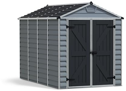 Canopia by Palram Abri de Jardin en Kit Skylight 5.6m², Cadre en Aluminium, Panneaux en Polycarbonate, Gris