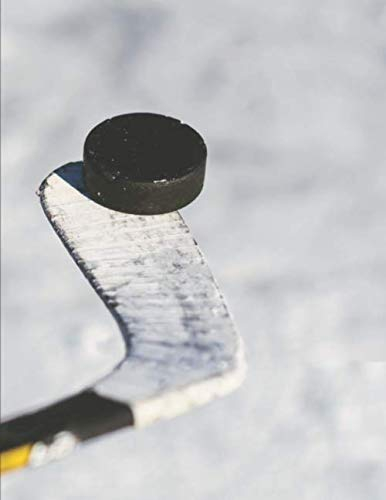 Eishockey Taktikbuch: Spieltaktiken und Anweisungen planen, üben, umsetzen mit diesem Trainingsbuch I Führe Protokoll zu allen Spielzügen und Aufstellungen I A4+ Format I Motiv: Eishockeyschläger 3