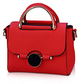 NICOLE & DORIS Petit Sac Bandoulière Femme Trapèze Sac à Main Porté Epaule Cuir PU - Pochette Soirée Mode Travail Shopping Elégant Tendance Chic