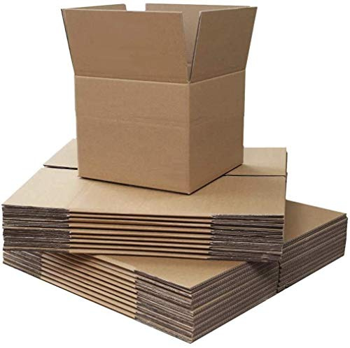 Kleine einwandige kartons, Geschenkkartons, quadratisch, 101 x 101 x 101 mm, 5 Stück
