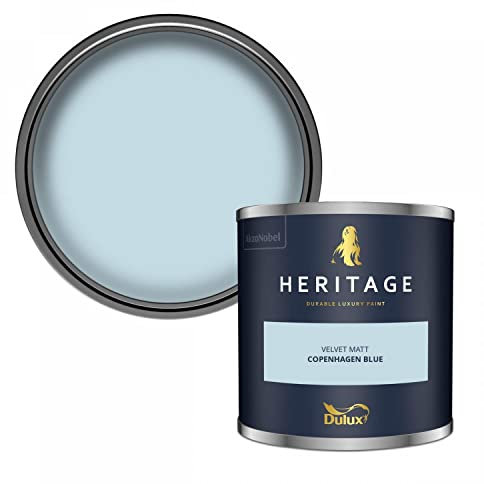Dulux Trade Heritage Velvet Matt Emulsion Copenhagen Blue - 2.5ltr