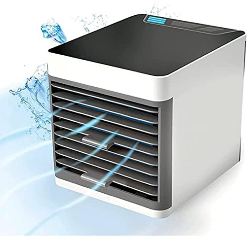 Enfriador De Aire Acondicionado - Ultra Silencioso Ventilador Color Air - Utilice Solo Agua Limpia Enfriador De Aire USB Hielo - para El Hogar Y La Oficina