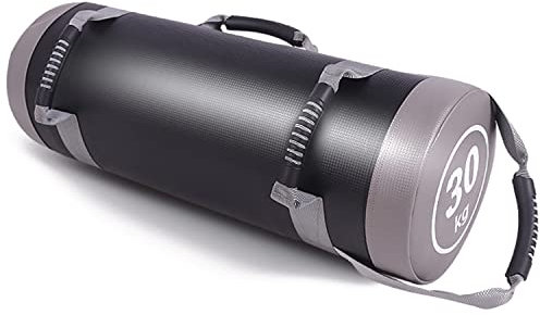 YZBBSH Power Bag Fitness-Gewichte Sandsäcke Workout Gewichte Sandbag für Functional Training, Fitness, Kraft, Ausdauertraining, Gray 30kg
