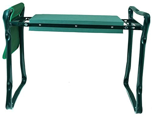 SIO Asiento y Rodillera de Jardín 2 en 1 – Banco Plegable para Jardinería con Soporte para Arrodillarse – Taburete Multifunción para Huerto, Plantas y Trabajo Exterior - Mueble Jardinería Reposo Orden