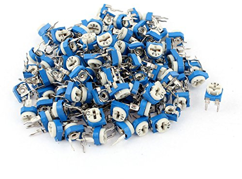 PHONME 120 Stücke UKM-065 Variable Widerstände 10K Ohm 3 Anschlüsse Trimmer Potentiometer Potentiometer Einstellbarer Widerstand Energie verbrauchende Komponenten